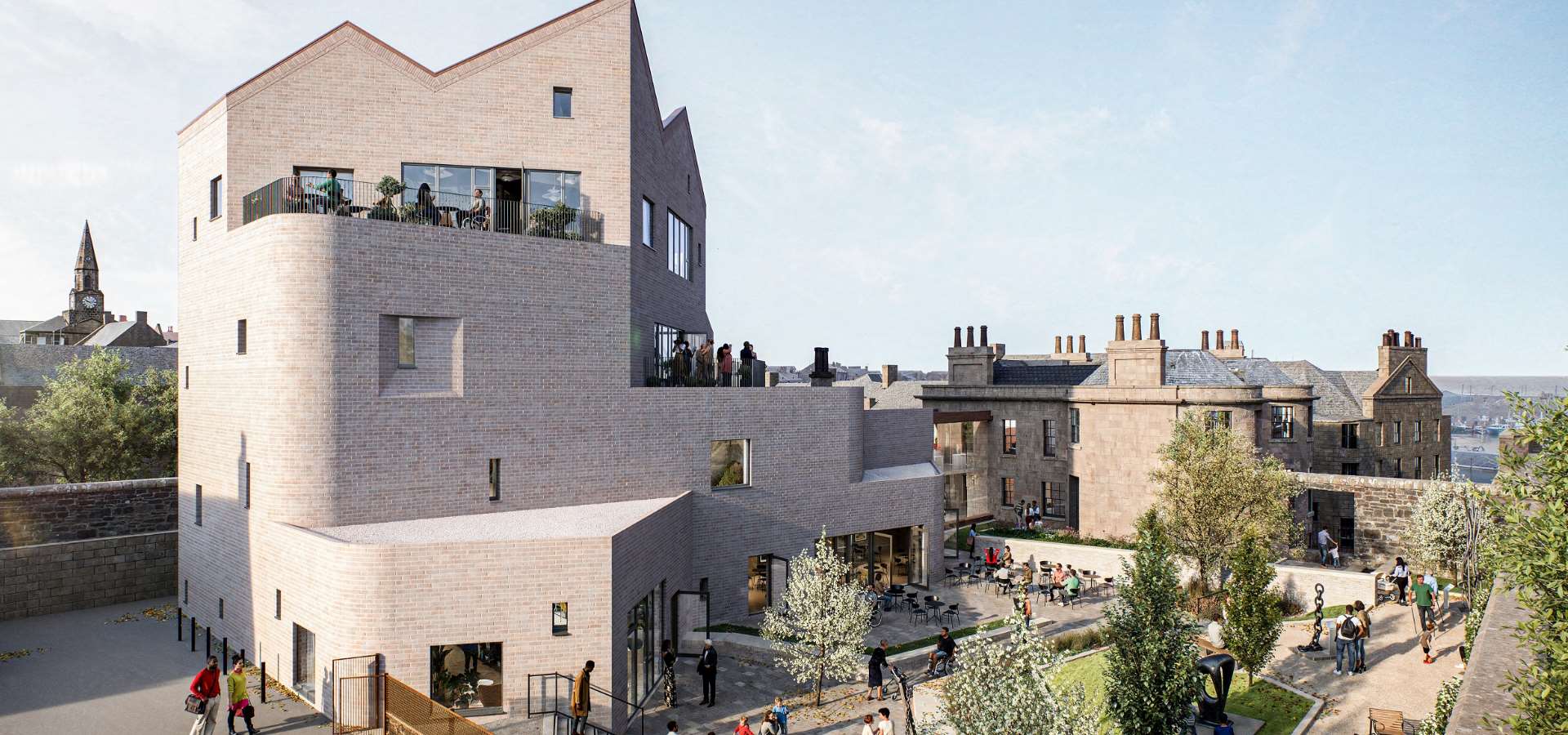 An artist impression of the proposed Peterhead Cultural Quarter