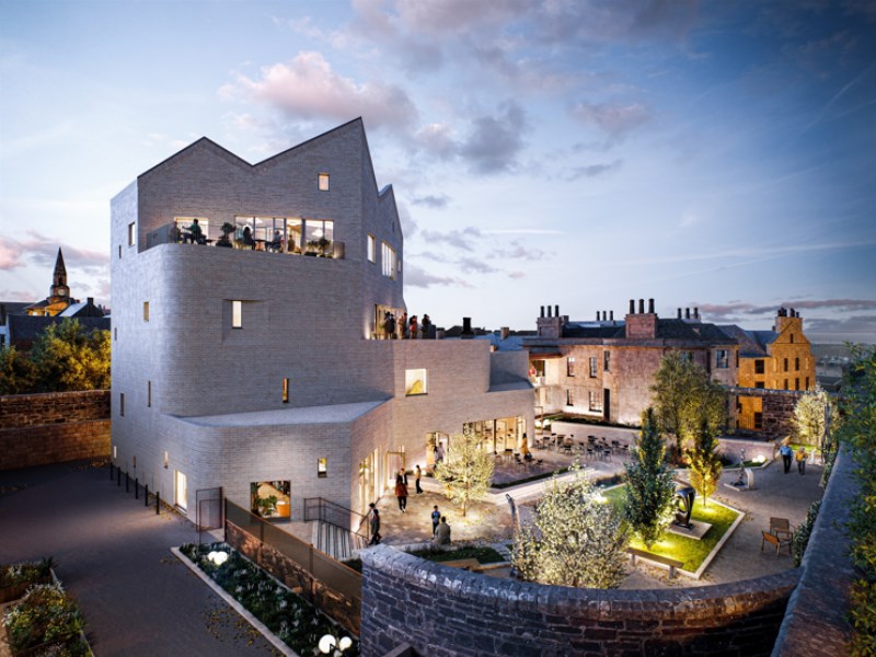 An artist impression of the proposed Peterhead Cultural Quarter