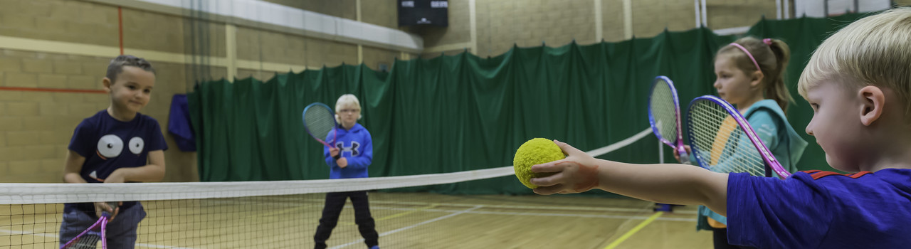 Tennis lesson