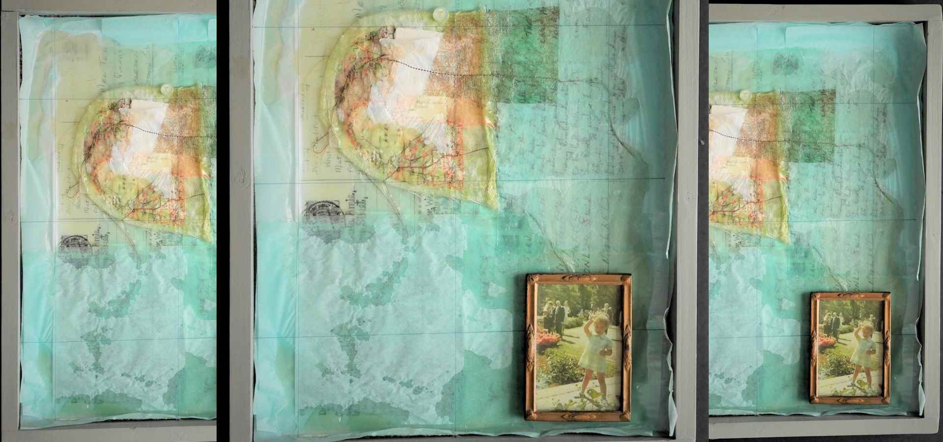 make a mixed media map