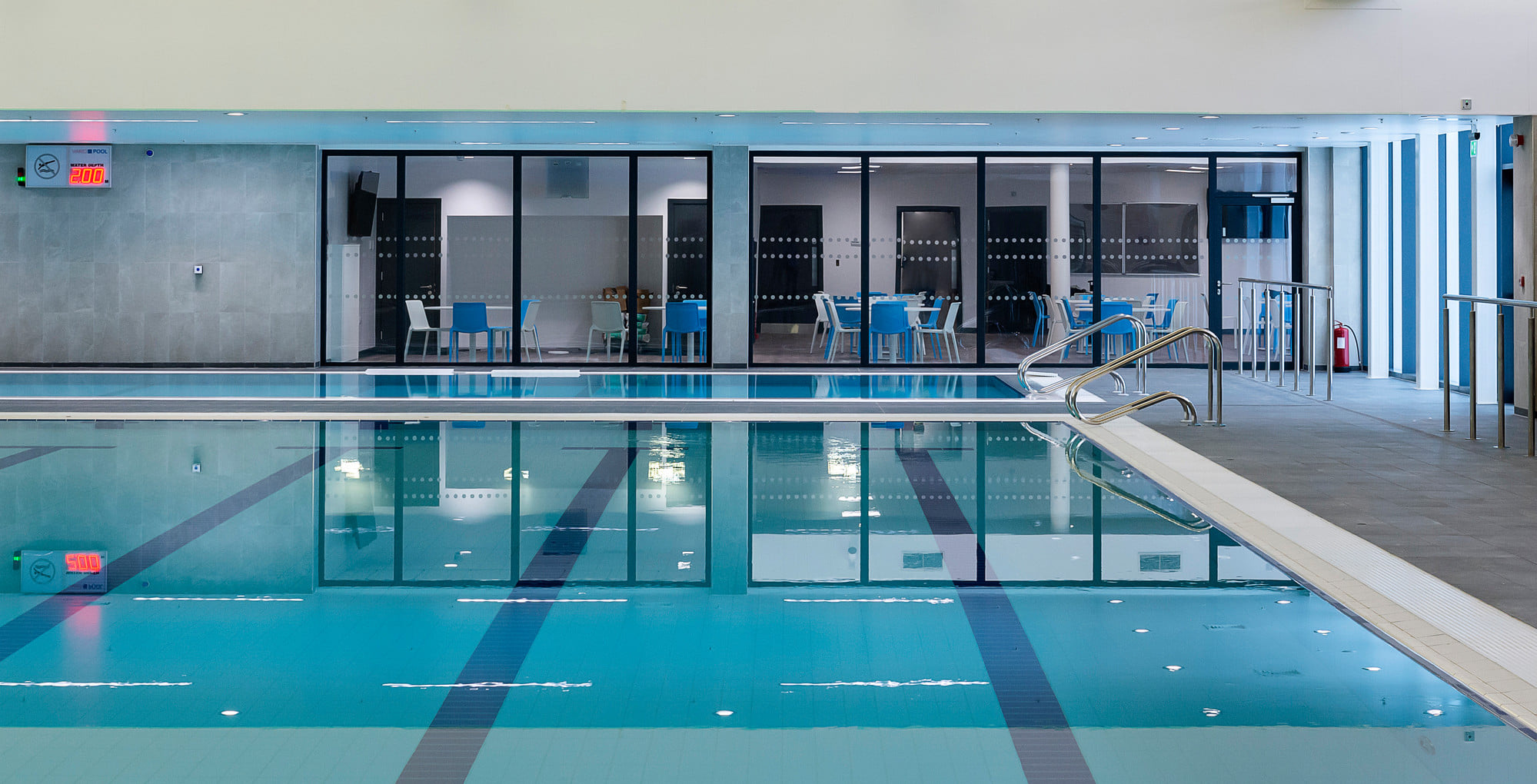 The swimming Pool at Inverurie Community Campus