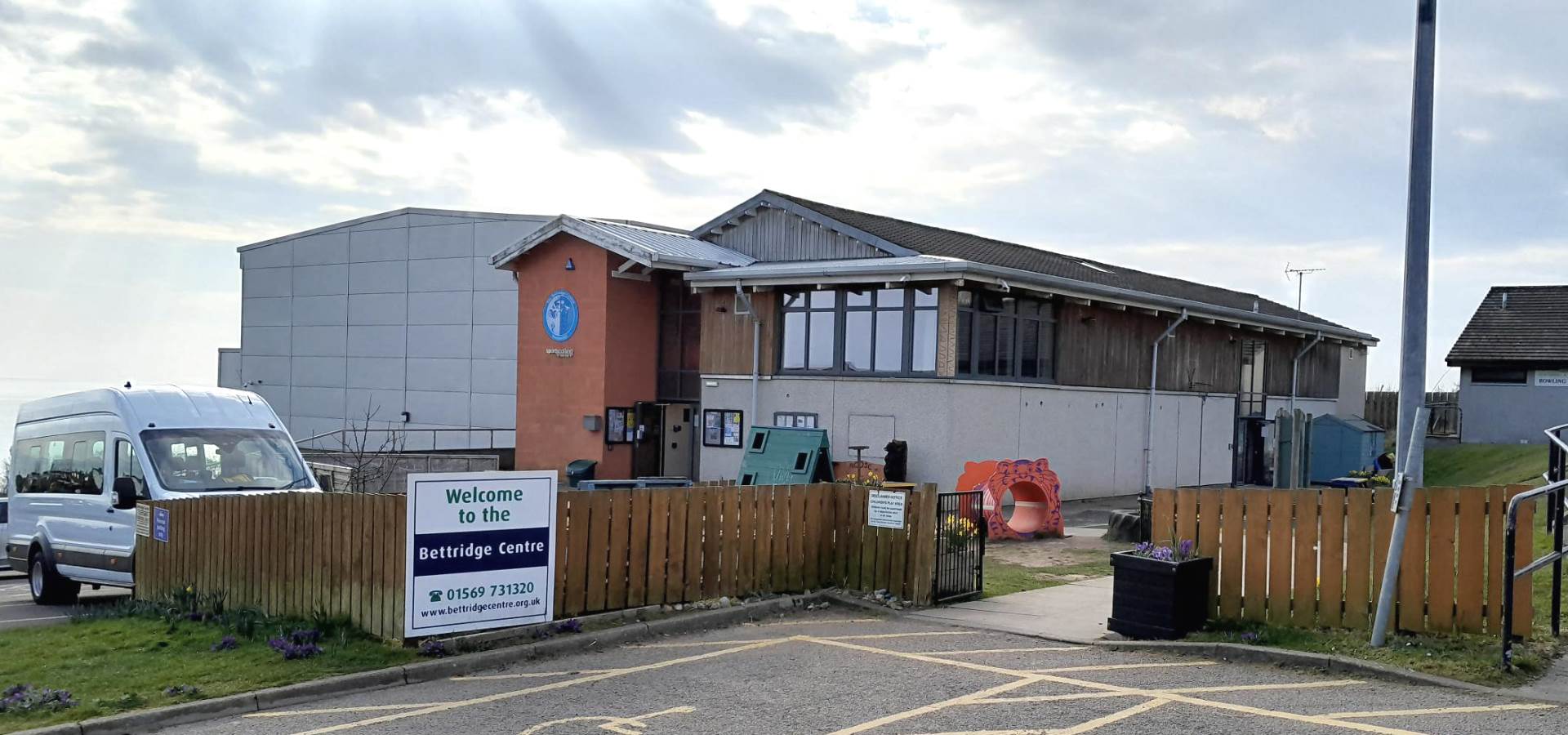 An exterior image of the Bettridge Centre