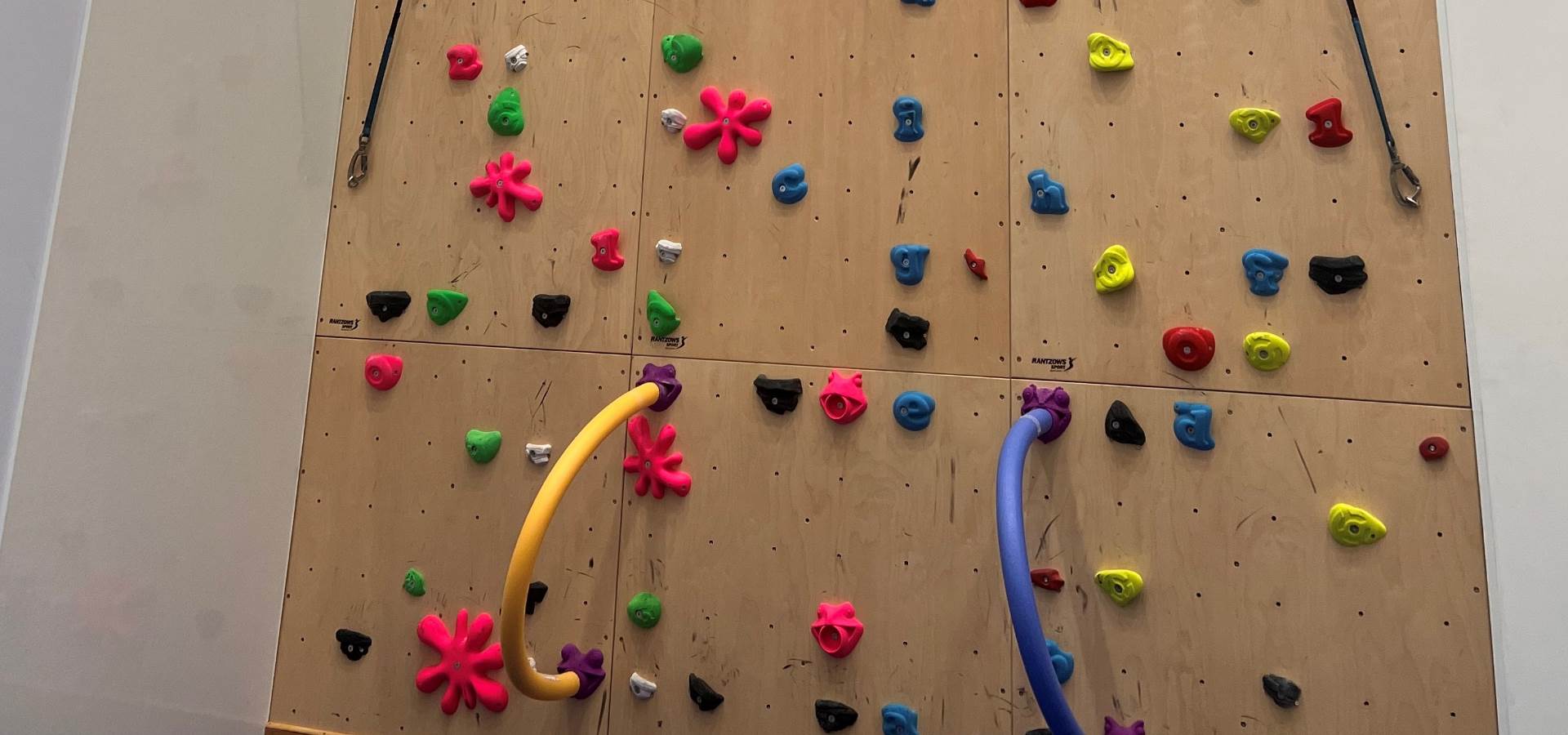 close up of Deveron Climbing Wall